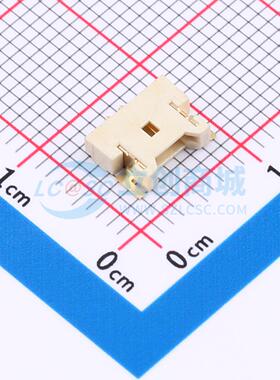 线对板针座 MXCB-1.25-02P-WT1-0-B SMD,P=1.25mm,卧贴 原装正品