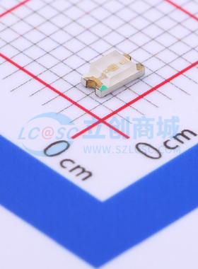 10个 发光二极管/LED E6C1206VGAC1UDA 翠绿色 1206 电子元器件配