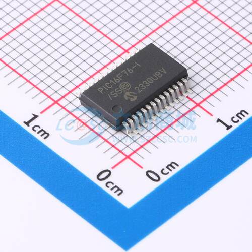 单片机(MCU/MPU/SOC) PIC16F76-I/SS SSOP-28-208mil 电子元器件