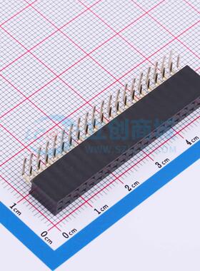 排母 XDM254-2-20-W-8.5-G0 弯插,P=2.54mm 2x20P 方孔 原装正品