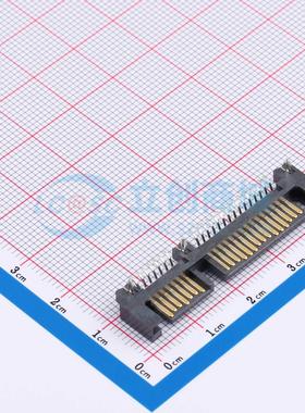 线对板针座 XUTS-2209-1301 SMD,P=1.27mm 卧贴 电子元器件配单