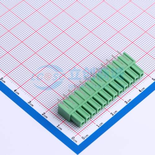 插拔式接线端子 DB2EB-3.81-12P-GN 插件,P=3.81mm 电子元器件