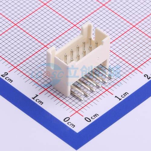 线对板针座 HX20028-12WAD 弯插,P=2mm 2x6P 弯插 电子元器件配单