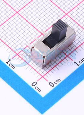滑动开关 SS12F23L5 插件 单刀双掷 12.9mm 原装 电子元器件配单