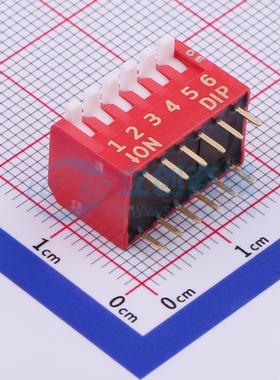 拨码开关 NDPL-06V 插件 原装正品 电子元器件配单
