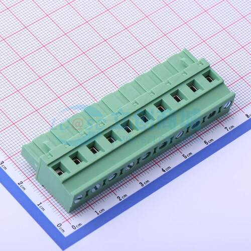 插拔式接线端子 DB2EKA-7.62-10P-GN-S P=7.62mm 插头 1x10P 原装