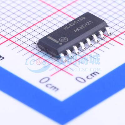 模拟开关/多路复用器 MC74HC4051ADR2G SOIC-16 电子元器件配单