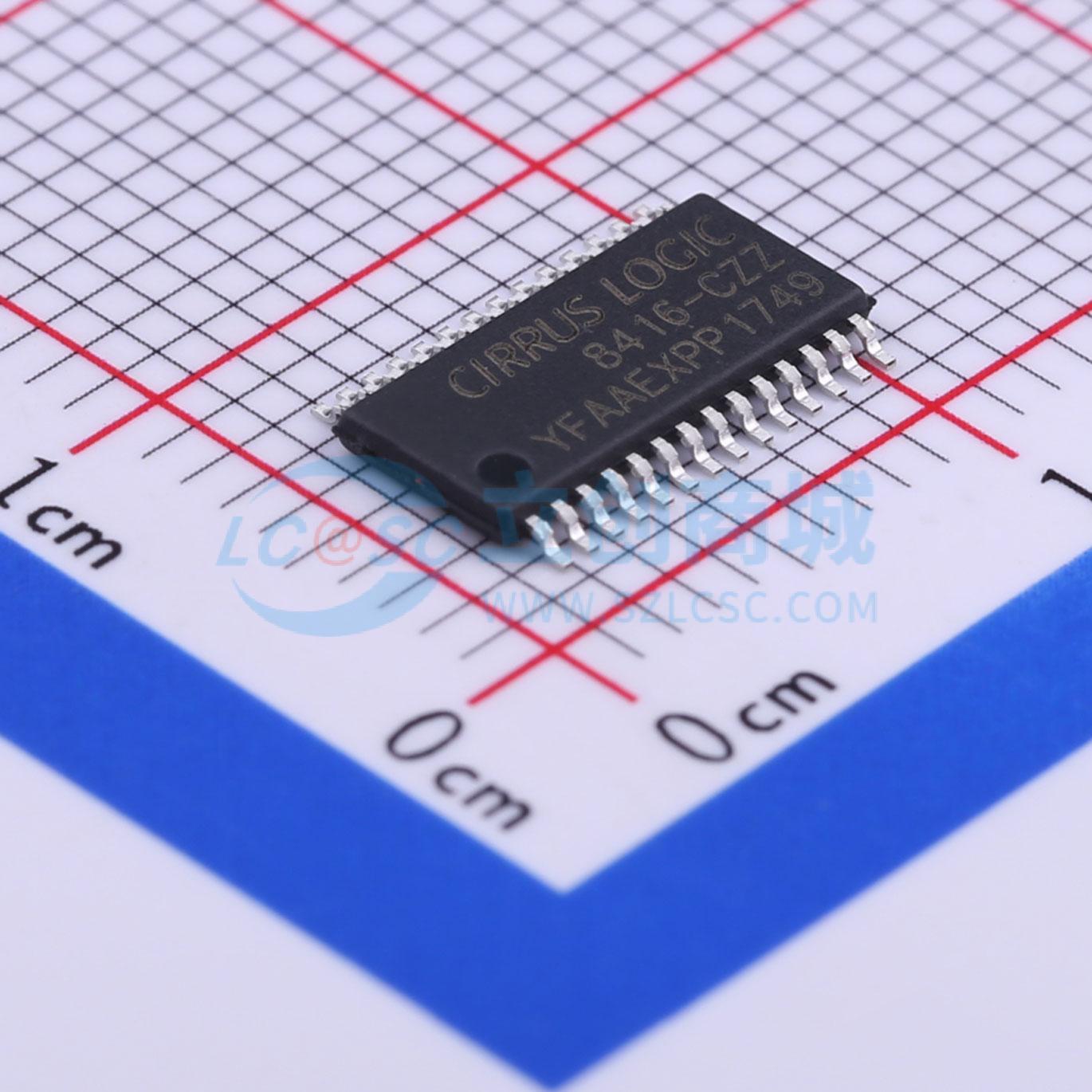 音频接口芯片 CS8416-CZZR TSSOP-28 原装正品 电子元器件配单