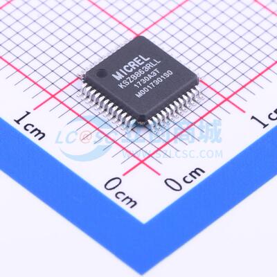 以太网交换机 KSZ8863RLL LQFP-48(7x7) 原装正品 电子元器件配单