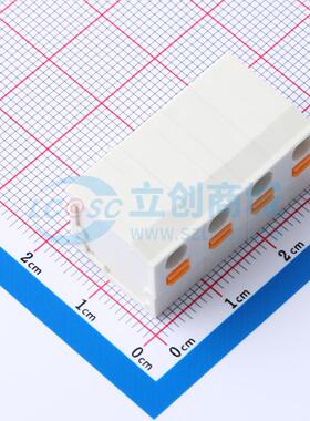 弹簧式接线端子 KF239-7.5-4P P=7.5mm 原装正品 电子元器件配单