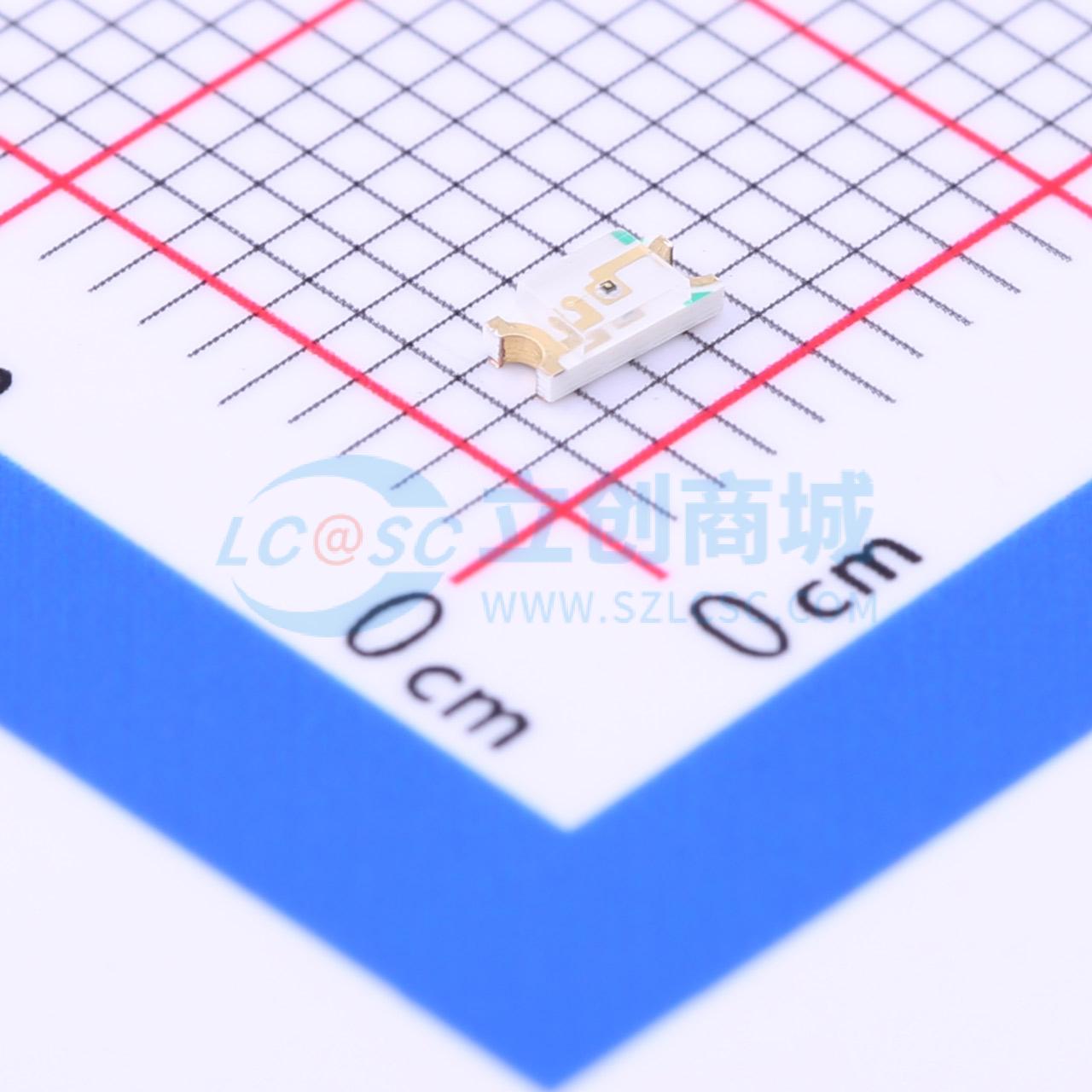 10个 发光二极管/LED 15-21USOC/S530-A2/TR8 橙色 1206 电子元器