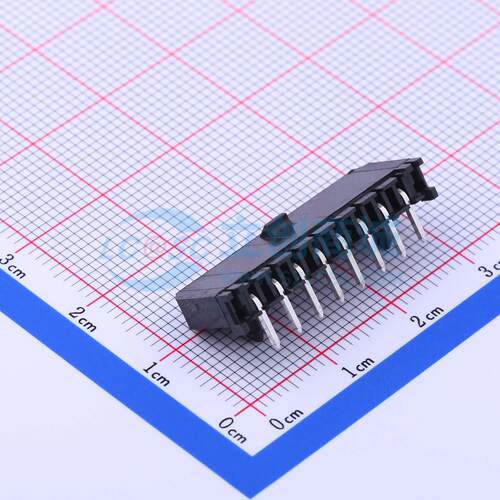 线对板针座 C3030WR-8P 弯插,P=3mm 1x8P 弯插 电子元器件配单