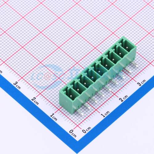 插拔式接线端子 MX15EDGRC-3.81-09P-GN01-Cu-A 弯插,P=3.81mm 板