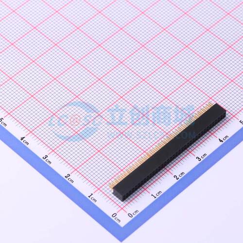 排母 X1321FV-2x36-C43D24 插件,P=1.27mm 2x36P 方孔 电子元器件
