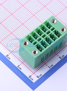 插拔式接线端子 KF2EDGKVM-3.81-2*5P 插件,P=3.81mm 板端/插座-