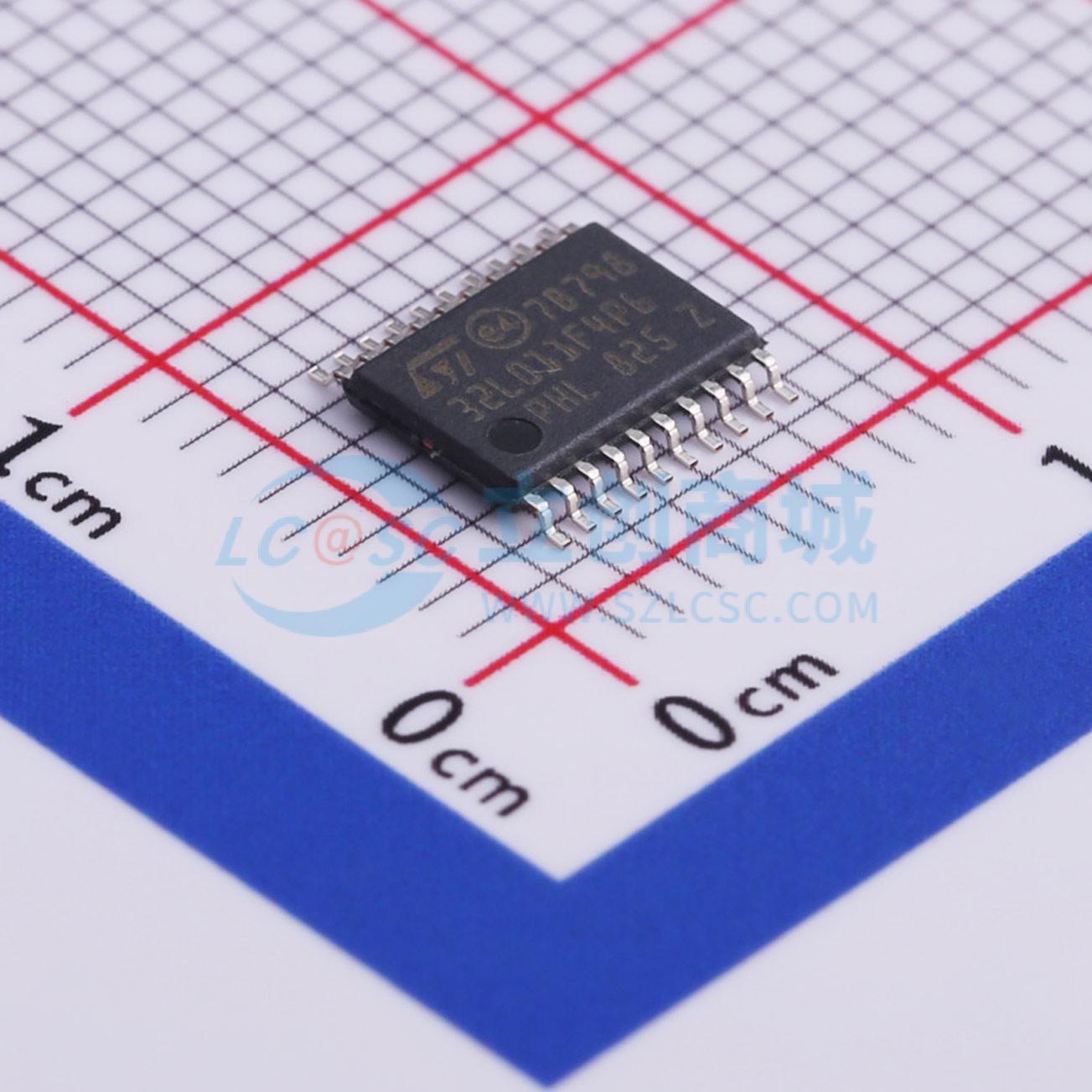 单片机(MCU/MPU/SOC) STM32L011F4P6TR TSSOP-20 电子元器件配单