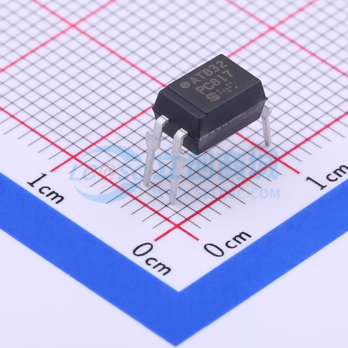 晶体管输出光耦 PC817X1NSZ2B DIP-4 原装正品 电子元器件配单