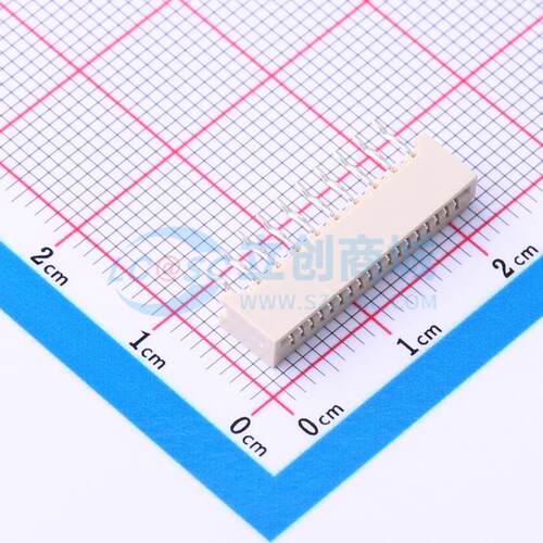 FFC/FPC连接器 AFB10-S18HCC-00 插件,P=1mm(交错脚) 无锁 18P 单