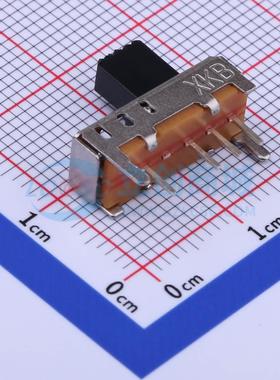滑动开关 SS13E05L6 插件 单刀三掷 16.6mm 原装 电子元器件配单