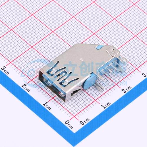 USB连接器 2LS00S0023 插件 侧插 原装正品 电子元器件配单