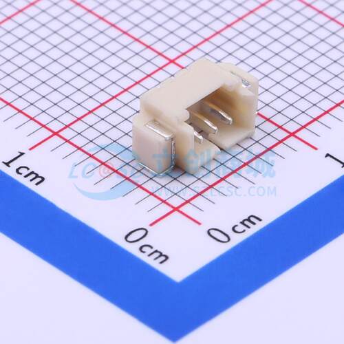 线对板针座 X9821WRS-03-9TSN SMD,P=1.25mm,卧贴 1x3P 卧贴 原装