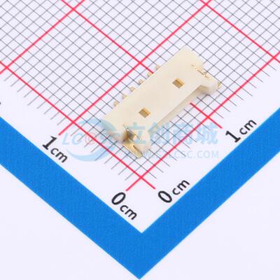 线对板针座 HCZZ0576-6 SMD,P=1.25mm,卧贴 1x6P 卧贴 电子元器件
