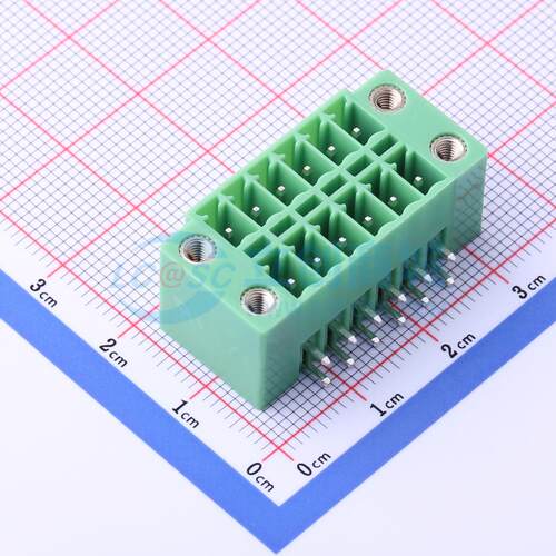 插拔式接线端子 KF2EDGKRM-3.5-2*6P 弯插,P=3.5mm 板端/插座-闭