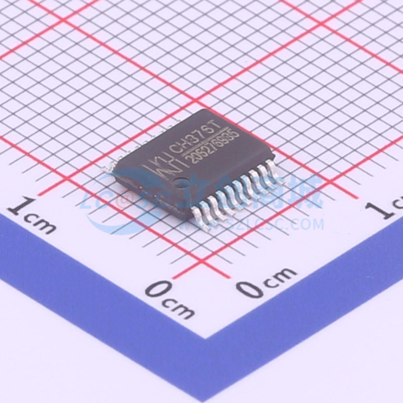 USB转换芯片 CH376T SSOP-20-208mil 原装正品 电子元器件配单