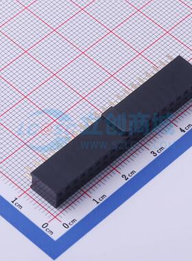 排母 FFH25407-D40S1001K6K 插件,P=2.54mm 2x20P 方孔 原装正品