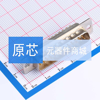 D-Sub/VGA连接器 D-SUB-25M-BJQJ 插件 25P 原装 电子元器件配单