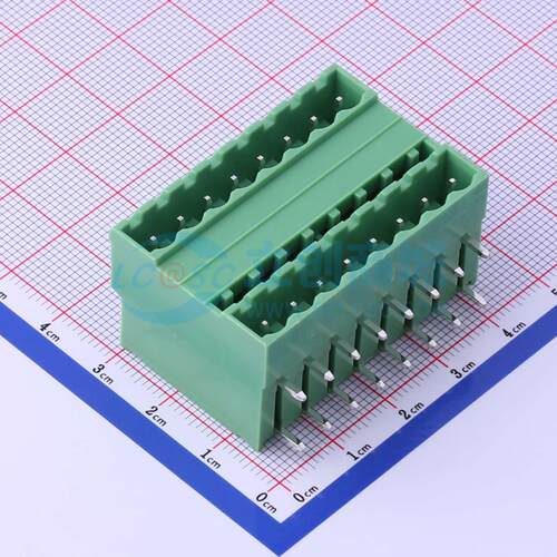 插拔式接线端子 KF2EDGRH-5.0-2*8P 弯插,P=5mm 板端/插座-闭口 2