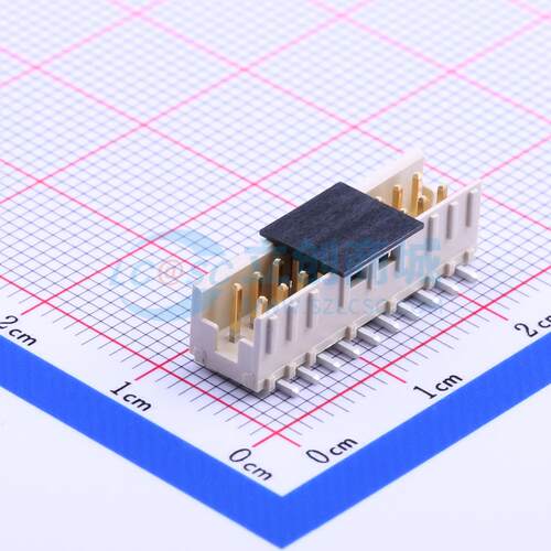 线对板针座 98424-G52-20ALF SMD,P=2mm 2x10P 立贴 电子元器件
