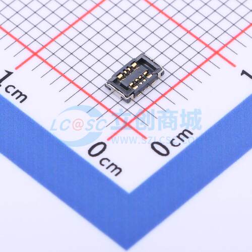 板对板与背板连接器 5050040812 SMD,P=0.4mm 8P 立贴 电子元器件