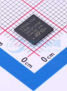 单片机(MCU/MPU/SOC) STM32L412CBU6TR QFN-48 电子元器件配单