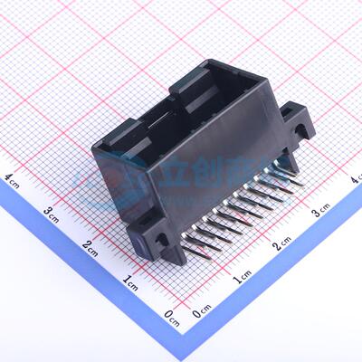 线对板针座 174055-2 弯插,P=2.5mm 2x10P 弯插 电子元器件配单