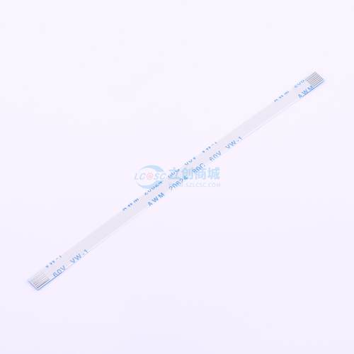 FFC连接线 JS05A-07P-100-4-8 P=0.5mm 7P 0.3mm 同向