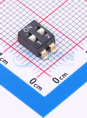 拨码开关 BX-DS2.54-2PTP SMD,P=2.54mm 原装正品 电子元器件配单