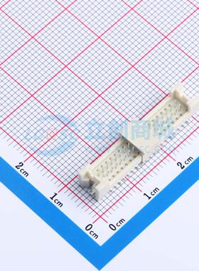 线对板针座 WAFER-DF1.25-38PLB-GYR SMD,P=1.25mm 立贴 原装正品