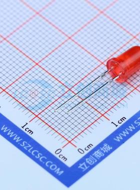 10个 发光二极管/LED 333-2SURD/S530-A3 红色 插件,D=5mm 电子元