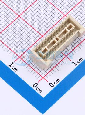 线对板针座 XD-GHD-2*11PWT SMD,P=1.25mm,卧贴 电子元器件配单