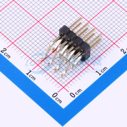 排针 GPHD207-0402A001R1BA SMD,P=2.54mm,卧贴 2x4P 电子元器件