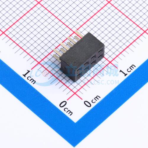 排母 MTF243-204SU1 插件,P=2mm 2x4P 双排 原装 电子元器件配单
