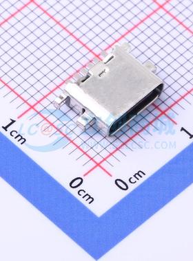 USB连接器 TYPE C-DB-103PWB SMD 母 沉板 6P 电子元器件配单