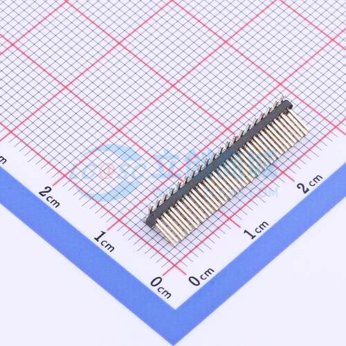 排针 PZ127-2-20-S SMD,P=1.27mm 2x20P 方针 电子元器件配单