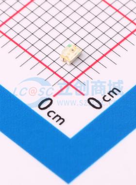 50只 发光二极管/LED 17-21/G6C-AN1P1B/3T 黄绿色 0805 电子元器