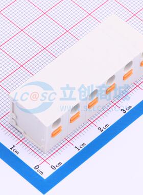 弹簧式接线端子 KF239-7.62-6P P=7.62mm 原装 电子元器件配单