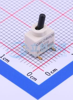 钮子开关 GT11MSCBETR SMD 7.1mm 4.5mm 10.74mm 电子元器件配单