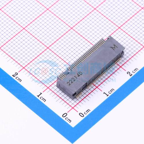 金手指连接器 1-2199230-6 SMD,P=0.5mm,卧贴 0.5mm 67P 原装正品