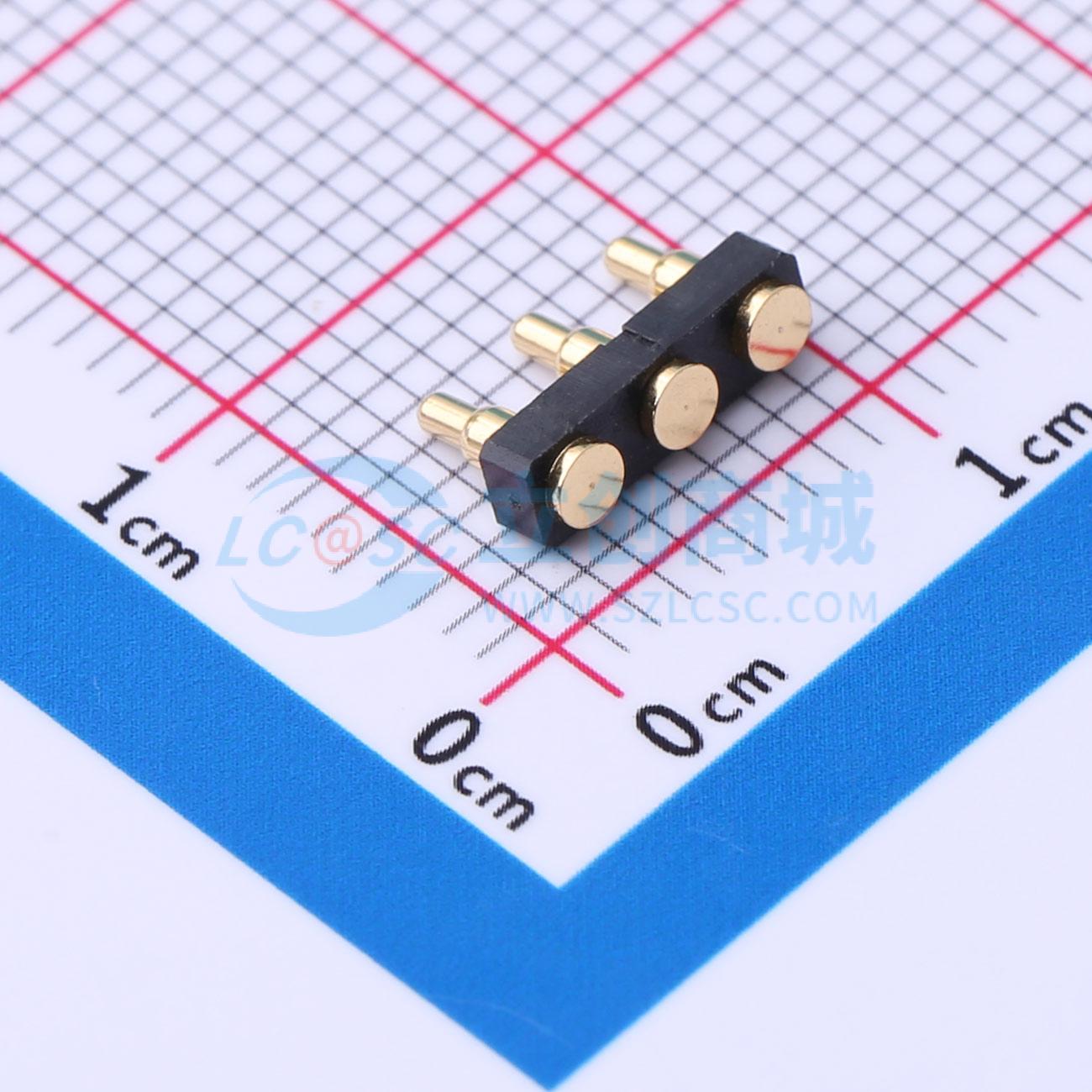 Pogo Pin弹簧探针连接器 YZR0112-20053-03030-01 - 弹簧顶针(POG