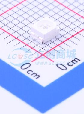 10个 发光二极管/LED 67-21/BHC-FQ1R2F/2T 蓝色 SMD3528 电子元